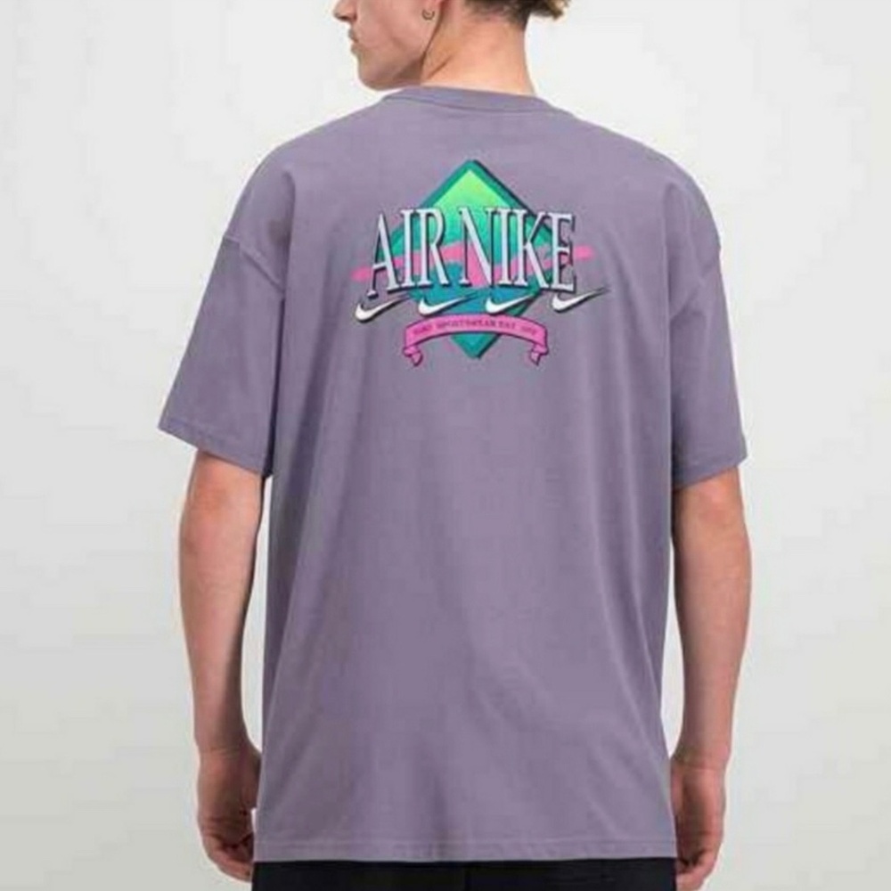 NIKE NSW DNA T Shirt Purple Men’s Medium